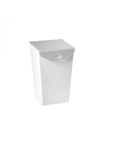 Portabiancheria  Laundry in legno e cristallo acrilico...