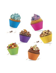 Stampi per muffin e mini muffin pz.6 in silicone Kuchenprofi 2
