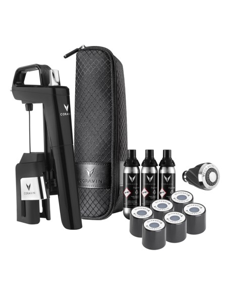 Sistema mescita "Coravin - Timeless Six+", 13 pezzi cm 10x5x21,5