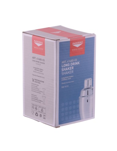 Shaker in acciaio inox pz.3  Paderno Sambonet