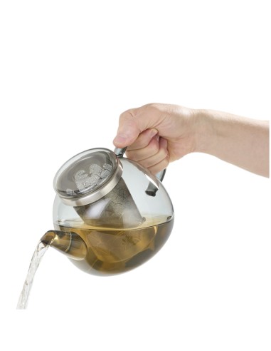 Teiera Yuna lt.1,2 con infusore in vetro...