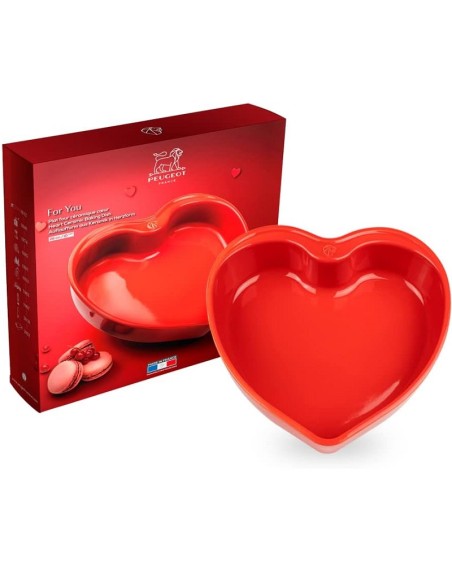 Pirofila tortiera cuore rosso Appolia Peugeot
