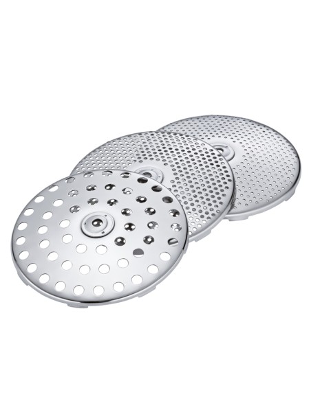 Passaverdure Trio a 3 dischi intercambiabili in acciaio Kuchenprofi