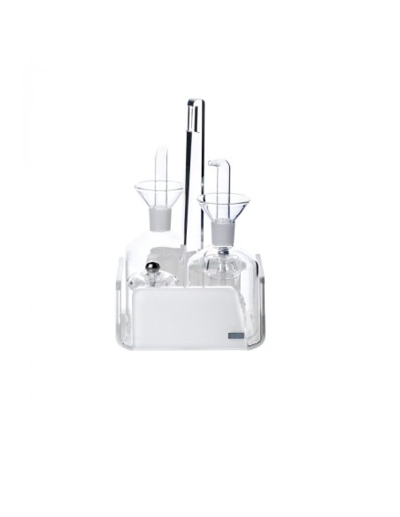 Menage oliera pz.4 Like water in cristallo acrilico Vesta Home