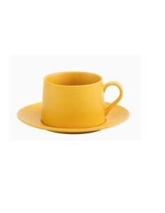 Tazze tè/colazione pz.2 Levante in porcellana matt Zafferano