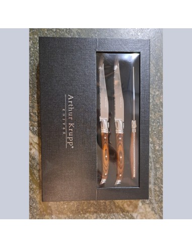 Set 6 coltelli bistecca e tavola a lama...