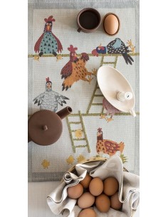 Strofinaccio "POLLAIO"  35x50 Ekelund 2