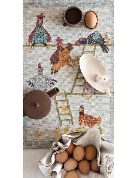 Strofinaccio "POLLAIO"  35x50 Ekelund