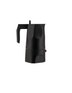 Caffettiera in alluminio  Ossidiana 3 tazze Alessi di Mario Trimarchi 2