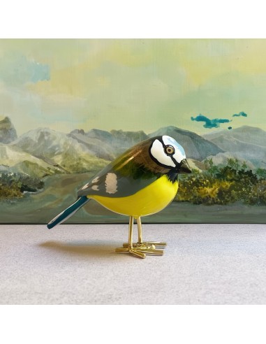 Uccellini in legno realizzati a mano in legno...