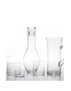 Chiaro di luna  tumbler pz.6 in vetro cl.350 designer... 2