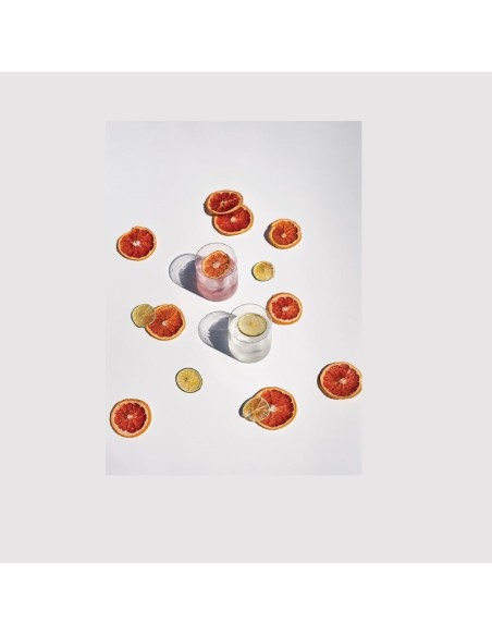 Chiaro di luna  tumbler pz.6 in vetro cl.350 designer Federico De majo Zafferano PZ.6