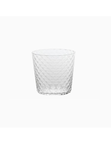 Veneziano Mixology tumbler pz.4, in vetro sonoro, design Federico De majo Zafferano