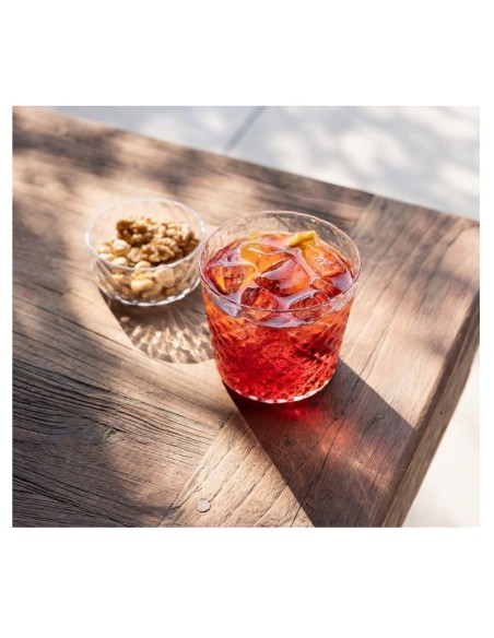 Veneziano Mixology tumbler pz.4, in vetro sonoro, design Federico De majo Zafferano