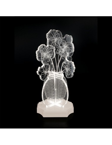 Lampada da tavolo Margot mini ricaricabile e...