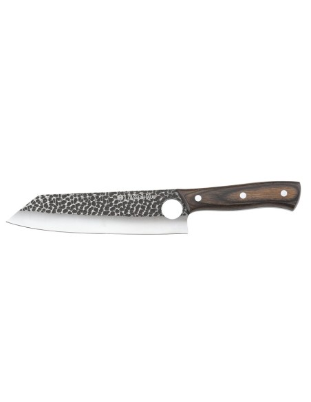 Coltello cuoco "Hunter" con custodia in pelle  e laccio Kuchenprofi
