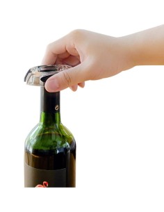 Set regalo vino Skyline nero: cavatappi elettrico,... 2