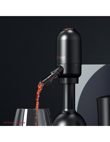 Pica aeratore e versatore elettrico a batteria per vini fermi