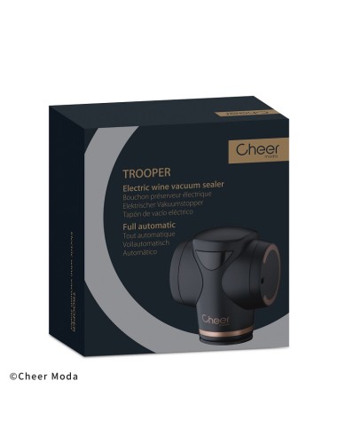 Trooper tappo elettrico per sottovuoto Cheer Moda