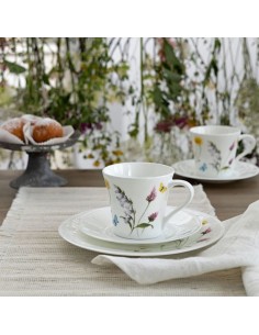 Set 6 tazze caffè in porcellana Spring Nora Vibes...