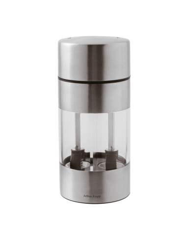 Macinapepe e sale 2 in 1 in acciaio Arthur Krupp