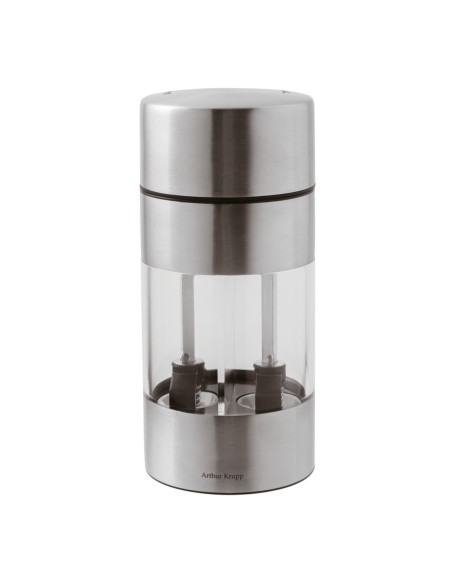 Macinapepe e sale 2 in 1 in acciaio Arthur Krupp