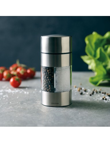 Macinapepe e sale 2 in 1 in acciaio Arthur Krupp