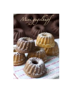 Stampo multiplo pz.6 mini Guglhupf in silicone alimentare 2