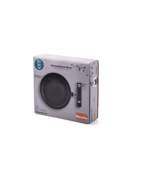 B.FUTURE click le antiaderenti naturali Berndes con manico removibile garantita 8 anni