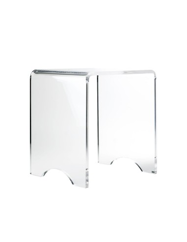 Sgabello trasparente Othello XS in cristallo...