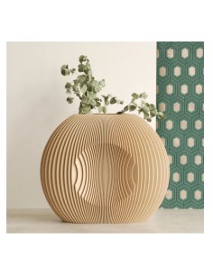 Vaso 3D Airone betulla grande