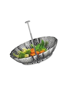 Inserto  per cottura a vapore in acciaio cm.14-23 per 15cm 2