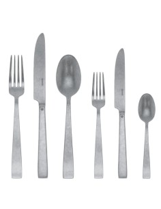 Posate Flat Vintage pz.36 in acciaio