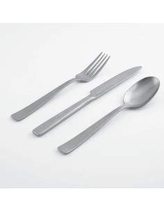 Posate Flat Vintage pz.36 in acciaio 2