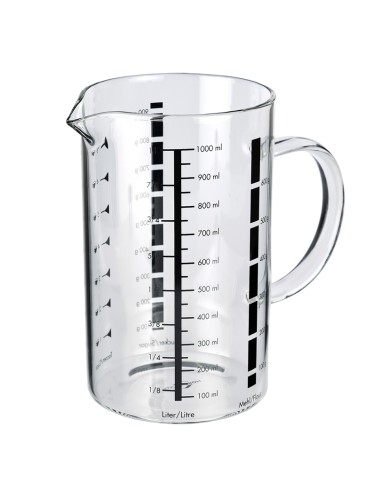 Misurino graduato in vetro borosilicato...
