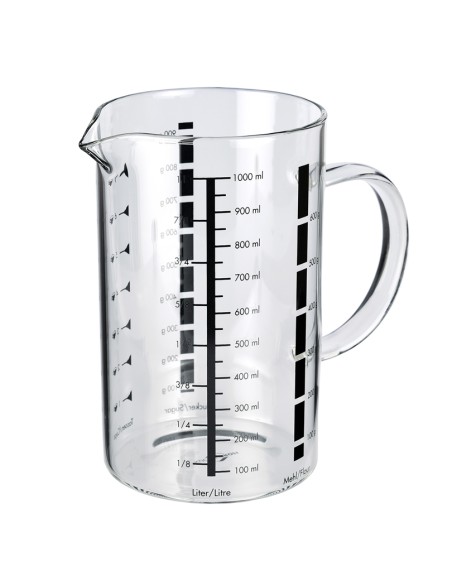 Misurino graduato in vetro borosilicato Kuchenprofi