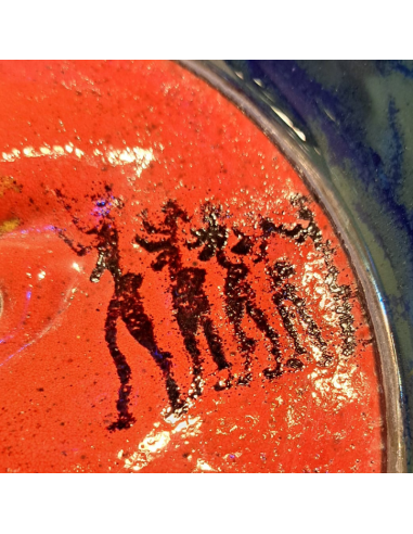 Kosta Boda  piatto "Sole africano" collezione...