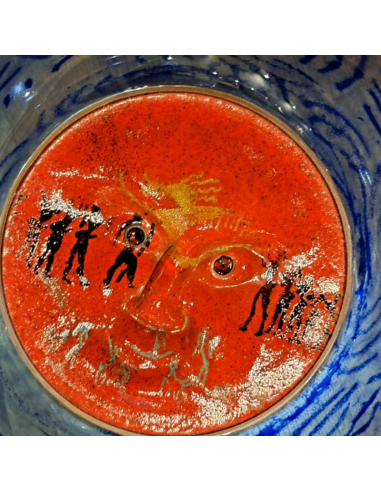 Kosta Boda  piatto "Sole africano" collezione...