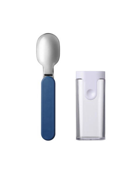 Cucchiaio pieghevole Ellipse in acciaio cm.14,5x7,5x3