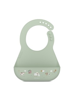 Bavaglino con tasca raccogli cibo "Mio" in silicone... 2