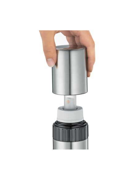 Dosaolio spray Toscana 150ml in acciaio e resina