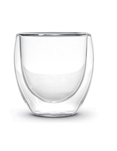 Set di 6 bicchierini in vetro borosilicato a...