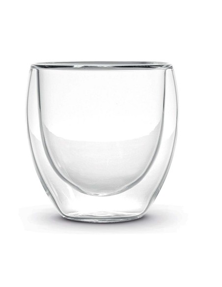 Set di 6 bicchierini in vetro borosilicato a doppia parete