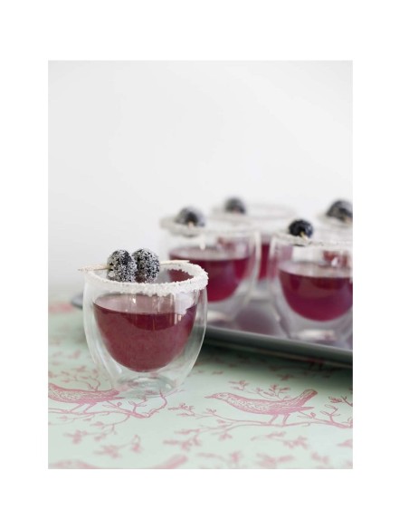 Set di 6 bicchierini in vetro borosilicato a doppia parete