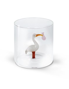 Bicchieri in vetro con fiori e animali e cuori WD Lifestyle 2
