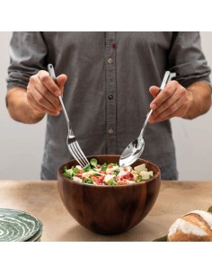 Coppia posate a servire Taste in acciaio lucido by Sambonet 2