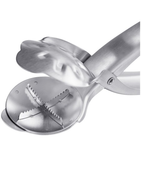 Tagliacastagne in acciaio inox con lama dentata