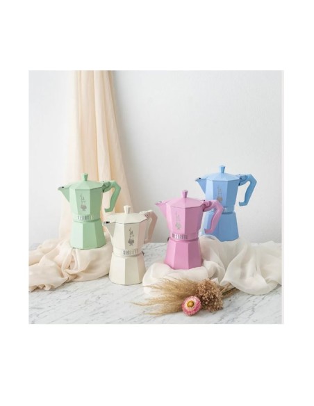 Caffettiera Moka Bialetti Exclusive tz.3 e 6 in alluminio