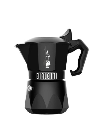 Moka caffettiera Brikka noir Excklusive 2 tazze Bialetti