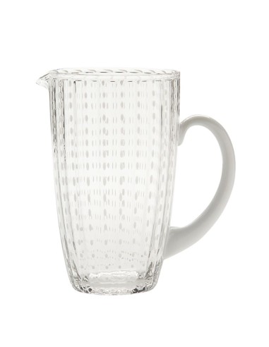 Caraffa Perle in vetro soffiato design Federico...